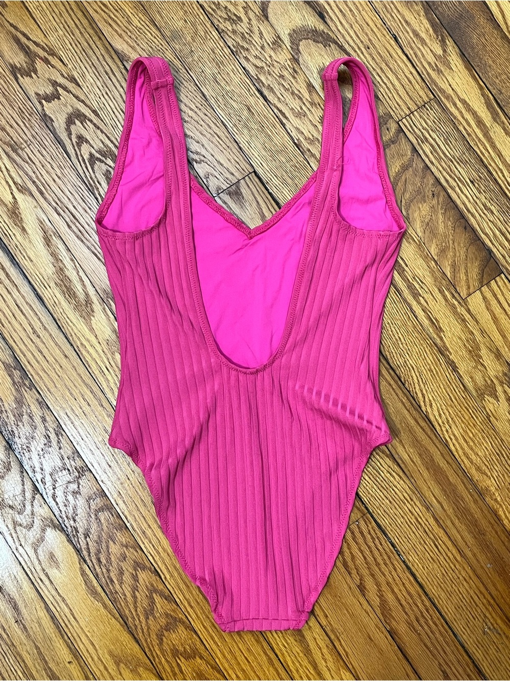 SOLID & STRIPED Ribbed One-Piece Swimsuit - Picture 3 of 9